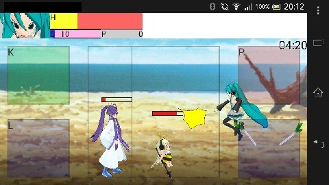 初音战斗