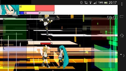 初音战斗