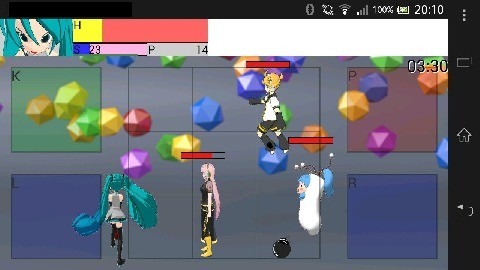 初音战斗
