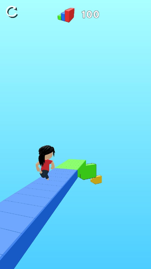 搭桥奔跑者