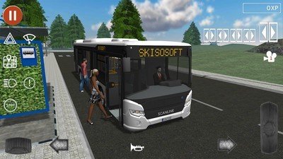 模拟学公交车