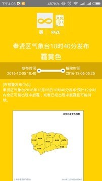 上海预警