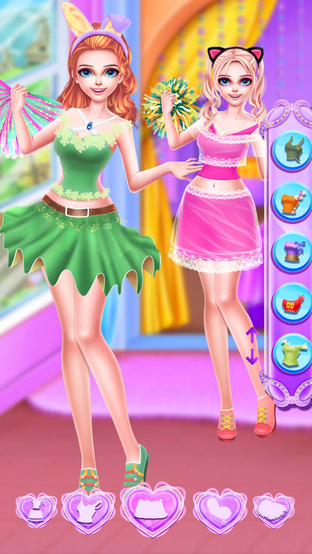 高中棒球啦啦队装扮