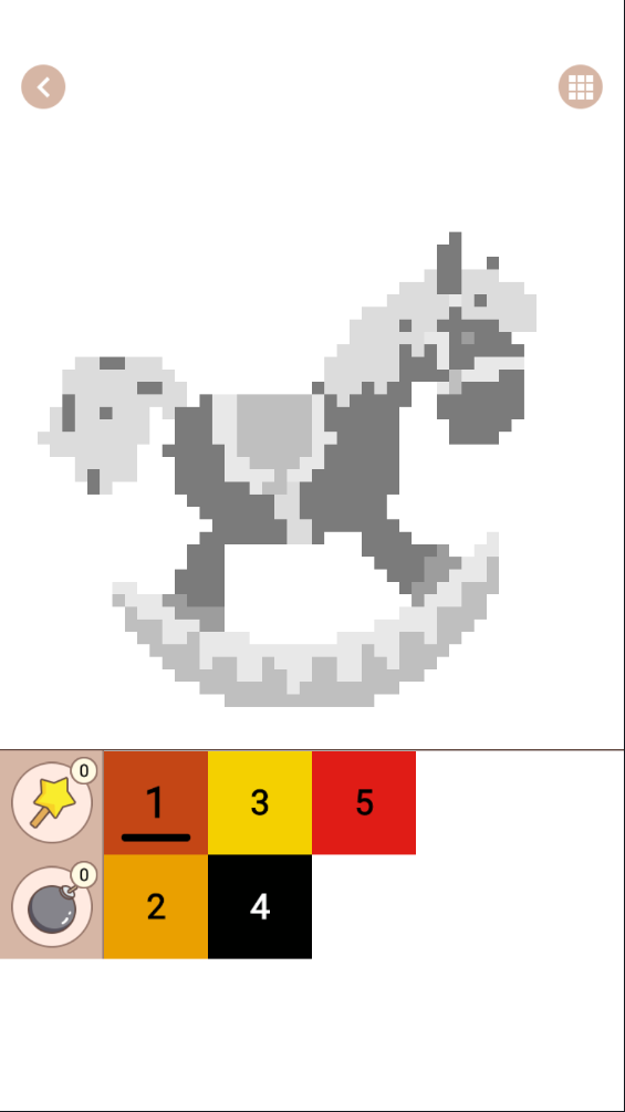 十字绣涂色游戏