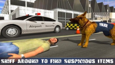 机场警犬抓捕
