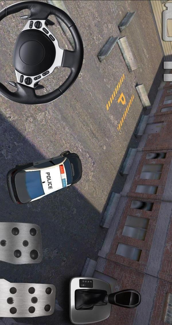 警车停车3D