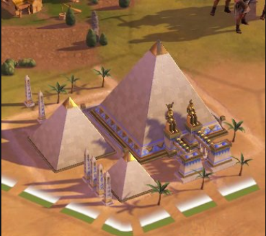 文明6为什么要抢金字塔