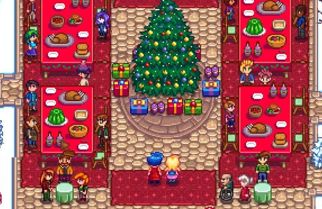 星露谷物语圣诞树下能获得什么礼物