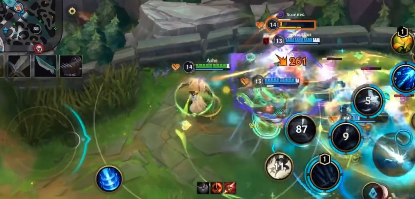 英雄联盟手游娜美走哪个路