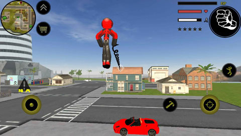 火柴人绳子英雄