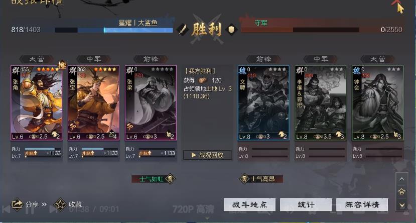 率土之滨黄巾强将阵容如何组