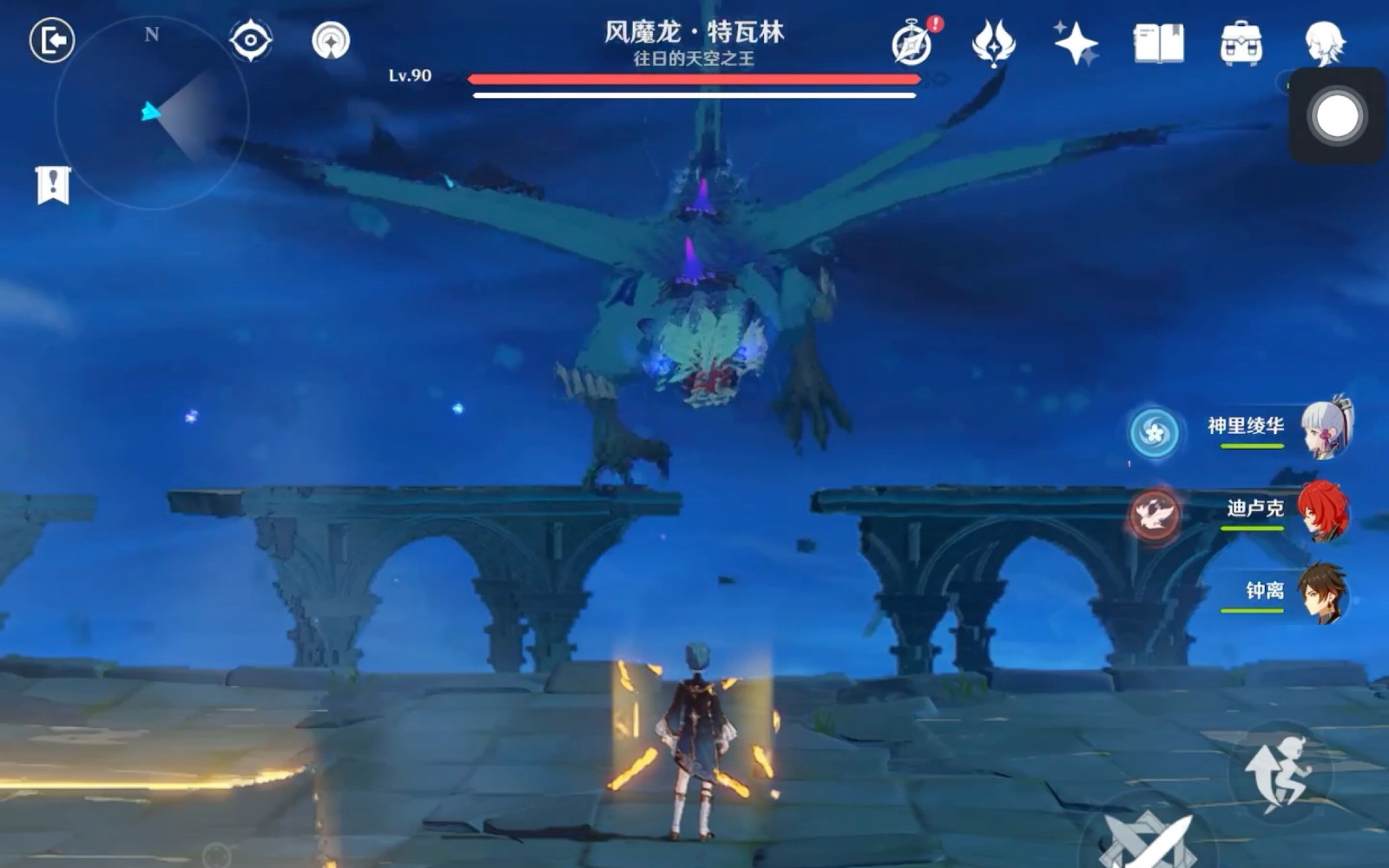 原神怎么打70级风龙