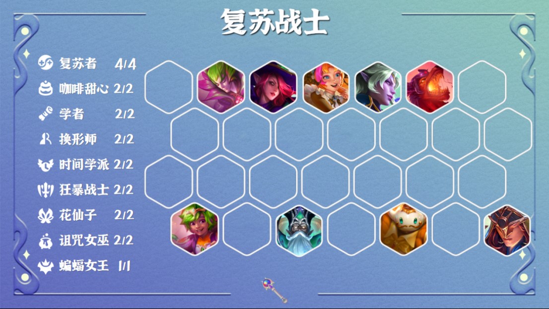 云顶之弈复苏战士阵容怎么玩