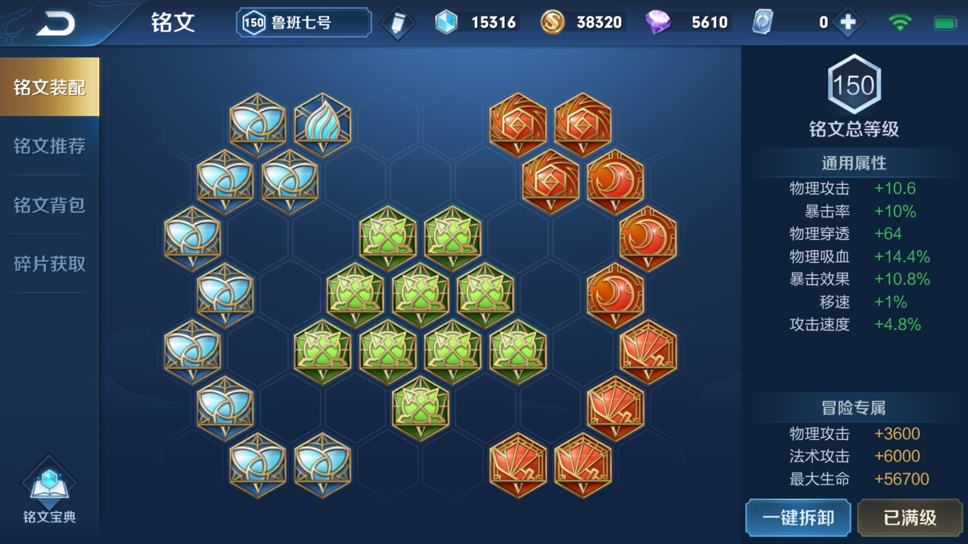 王者荣耀鲁班各段位怎么出装