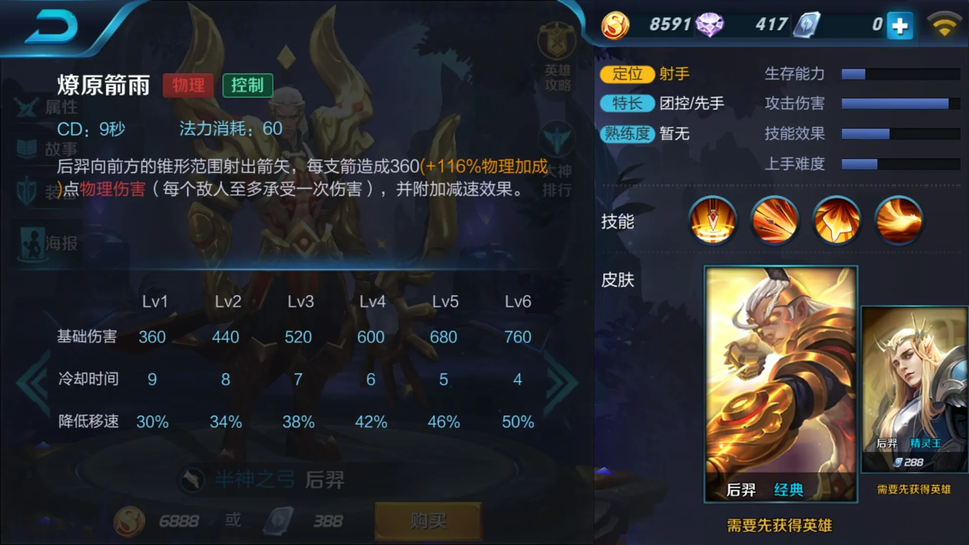 王者荣耀后羿站撸怎么出装