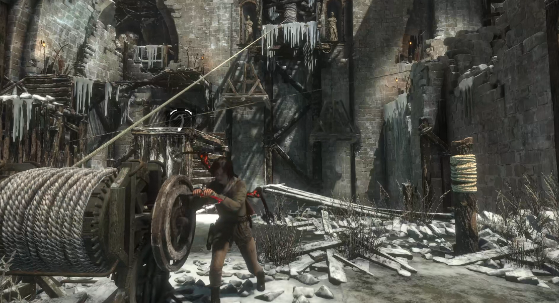 古墓丽影崛起邪恶溪谷怎么走