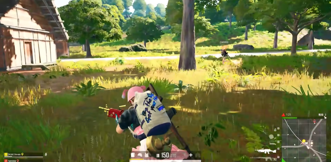 绝地求生m16怎么扫射车