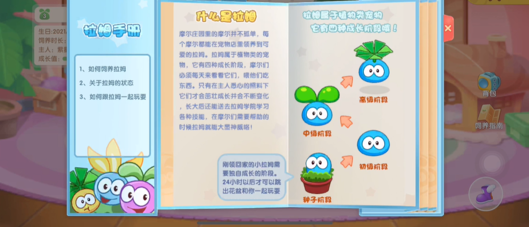 摩尔庄园怎么与自己的拉姆玩耍 摩尔庄园怎么与自己的拉姆玩耍