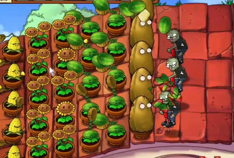 植物大战僵尸屋顶跳跳僵尸怎么打