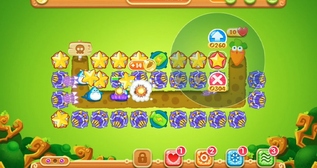 保卫萝卜二23关怎么过