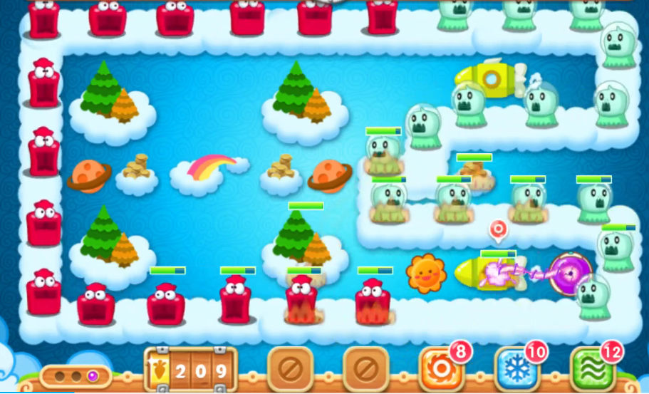 保卫萝卜2经典52关怎么过 保卫萝卜2经典52关怎么过