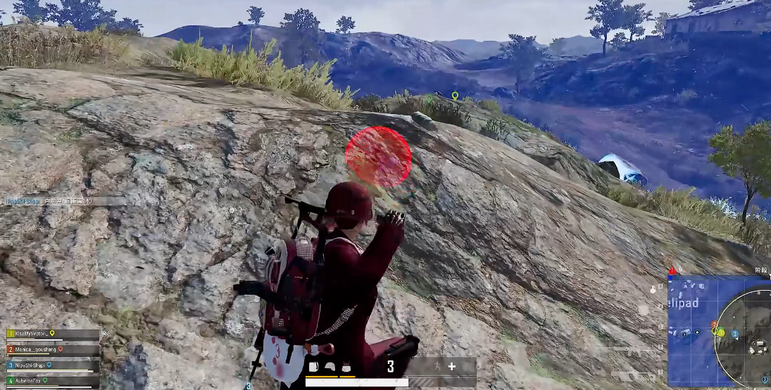 绝地求生如何扔手雷