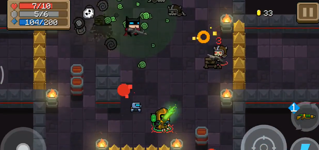 元气骑士毒气机枪怎么合成