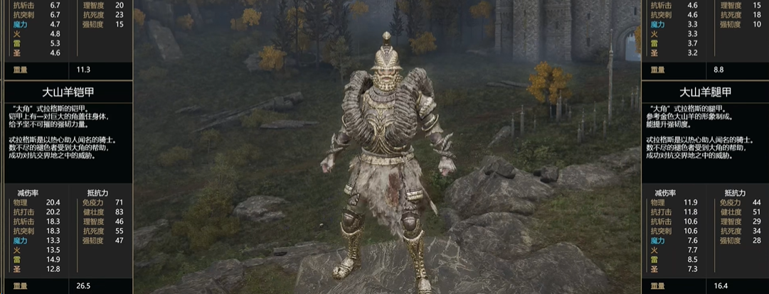 艾尔登法环防具怎么排行