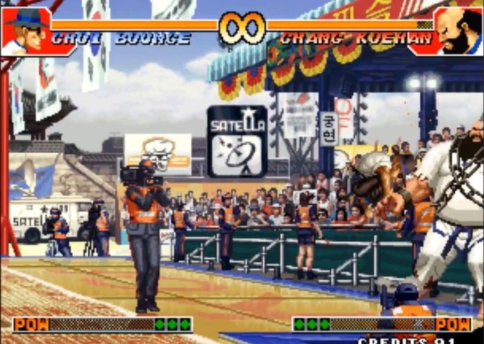 拳皇97猴子怎么一直飞