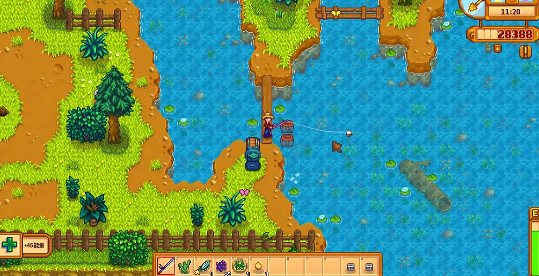 星露谷物语钓鱼王用什么渔具