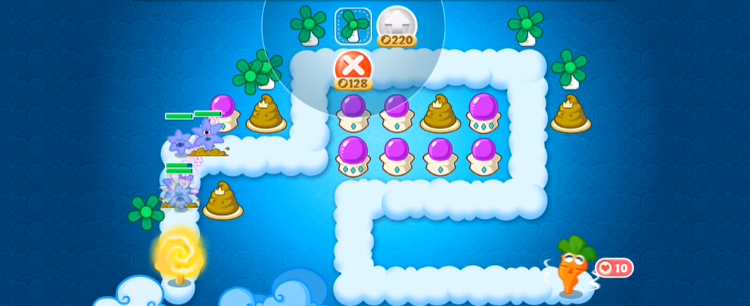 保卫萝卜天际线第九关怎么过