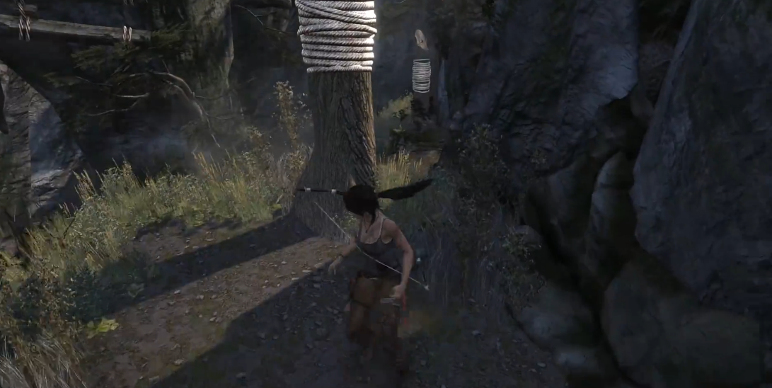 古墓丽影9峭壁处的村落怎么玩