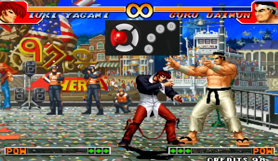 拳皇97八神庵跑抓怎么放