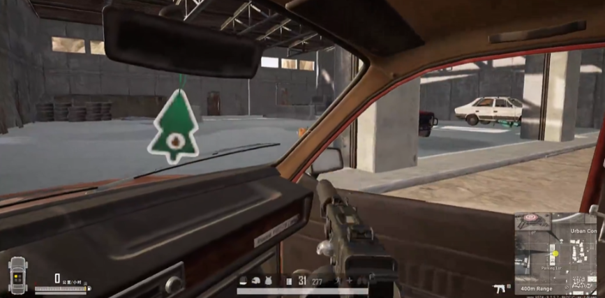 绝地求生怎么开车时开手枪