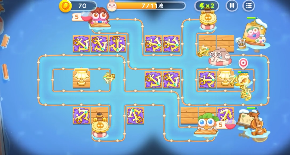 保卫萝卜4阿波尼克号49怎么过