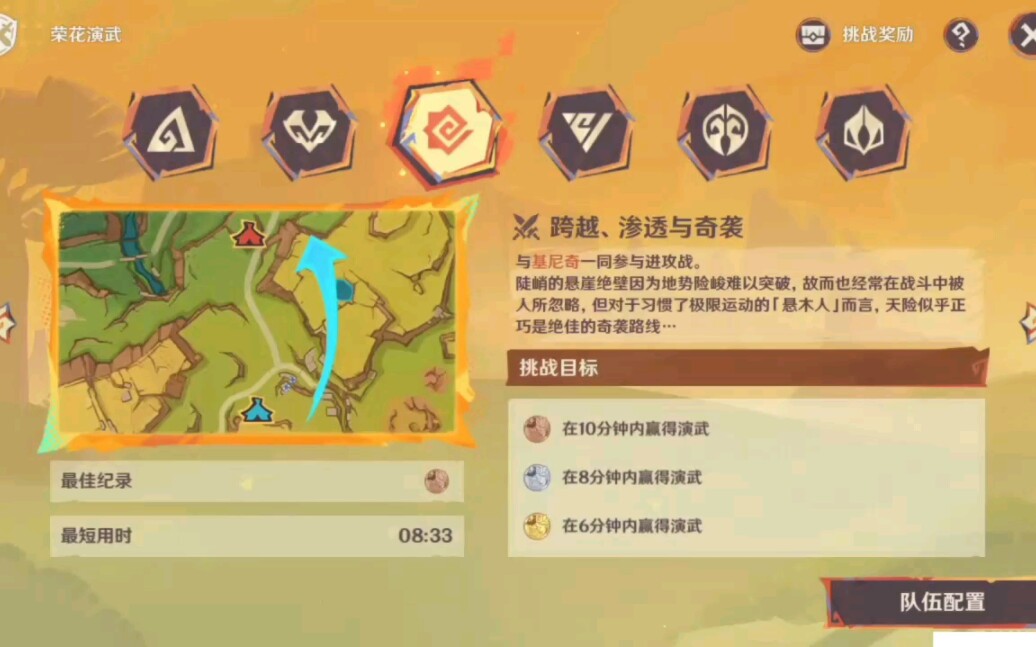 原神荣花演武怎么玩