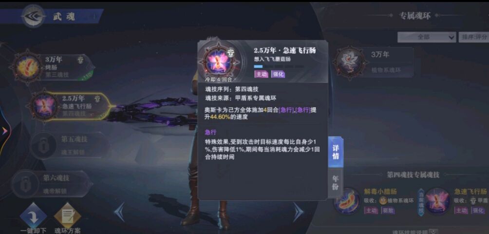 斗罗大陆奥斯卡带什么魂环