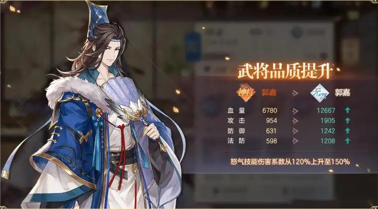 三国志幻想大陆郭嘉技能怎么样