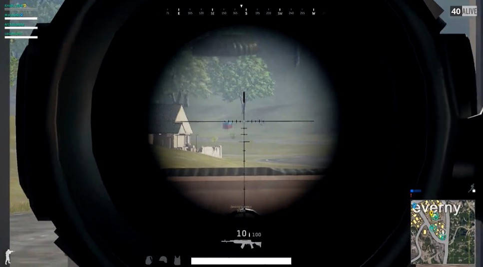 绝地求生如何用八倍镜