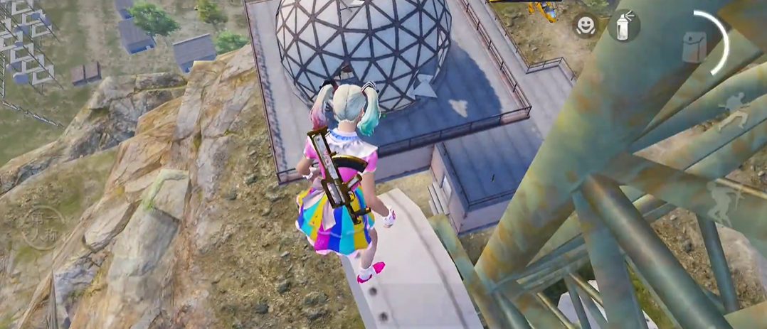 和平精英如何上卫星楼