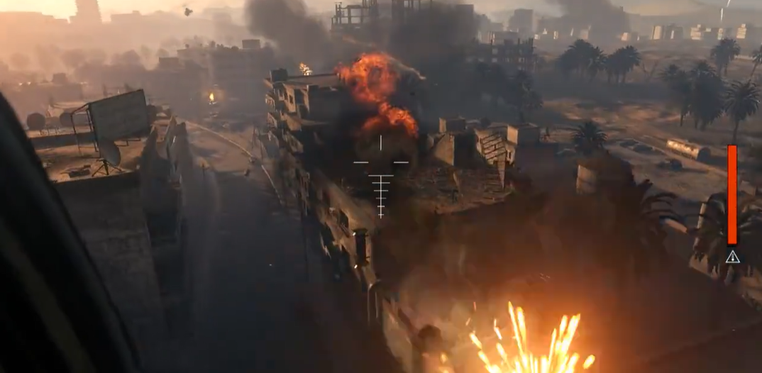 使命召唤4黑鹰坠落怎么过去