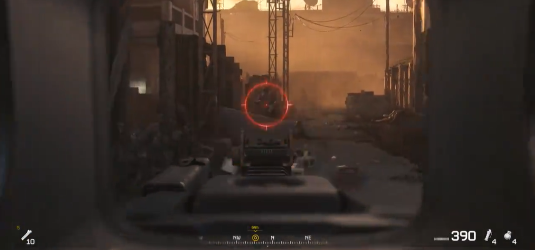 使命召唤4黑鹰坠落怎么过去