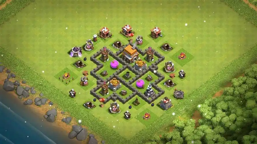 部落冲突格子怎样弄掉