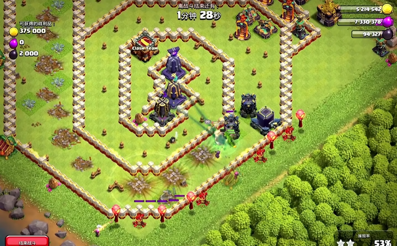 部落冲突蟒蛇怎么打的