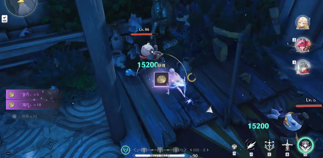 鸣潮莫内哪里最多