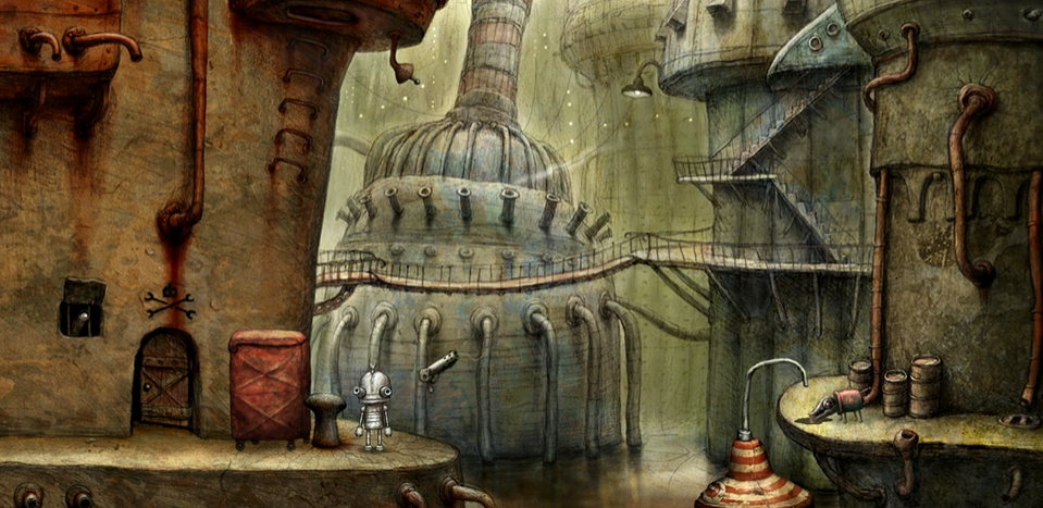 机械迷城怎么用枪抓到老鼠