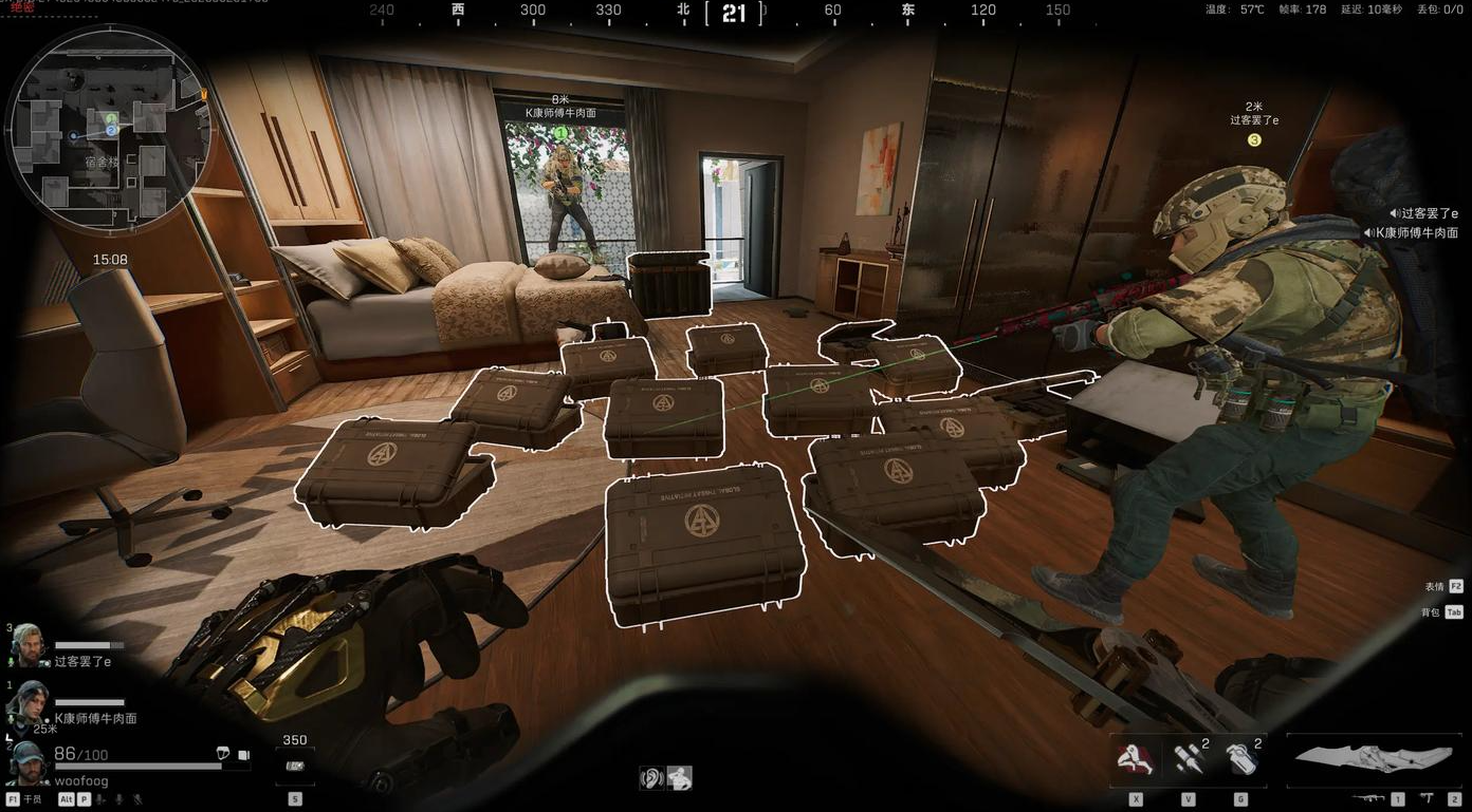 三角洲行动m16怎么三连发