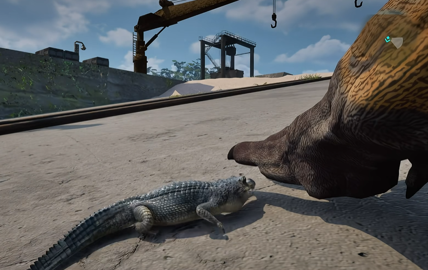 恐龙岛鳄鱼怎么操作