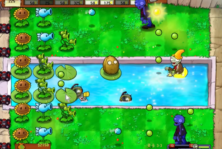 植物大战僵尸95版25怎么过