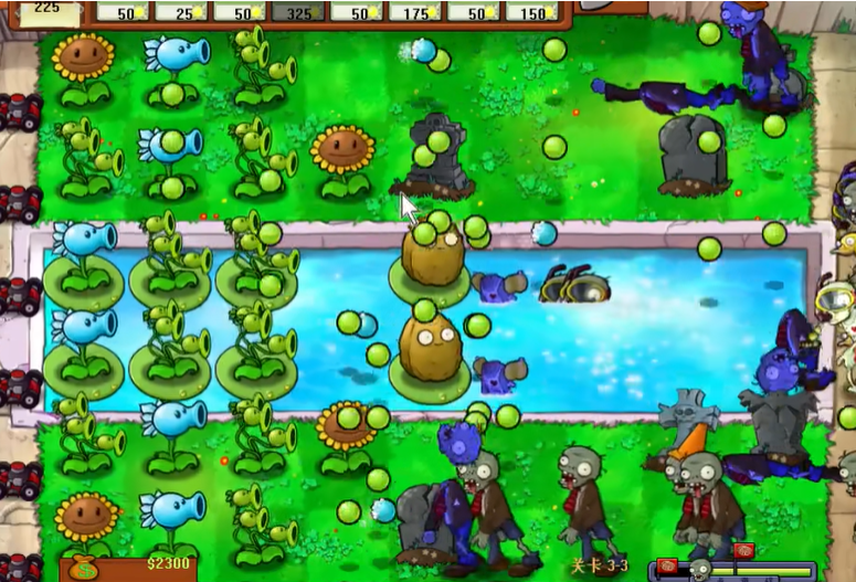 植物大战僵尸95版25怎么过